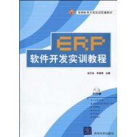 erp软件开发实训教程 附dvd rom光盘1张